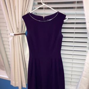 Purple homecoming dress